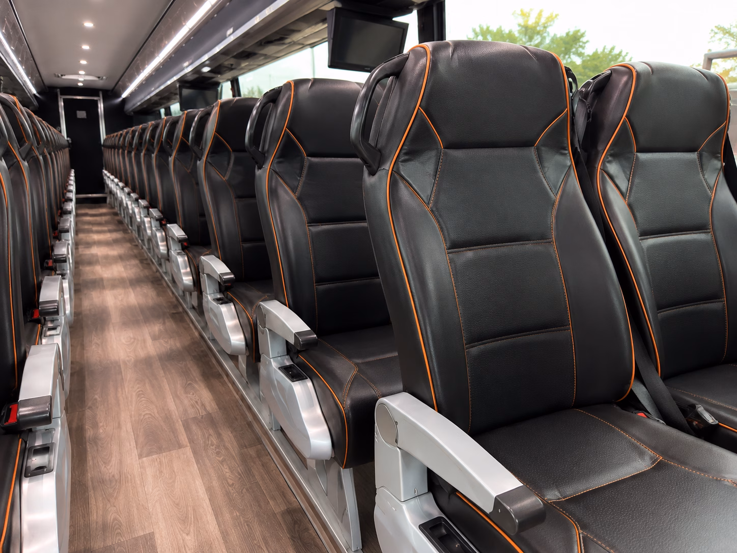 pueblo charter bus interior