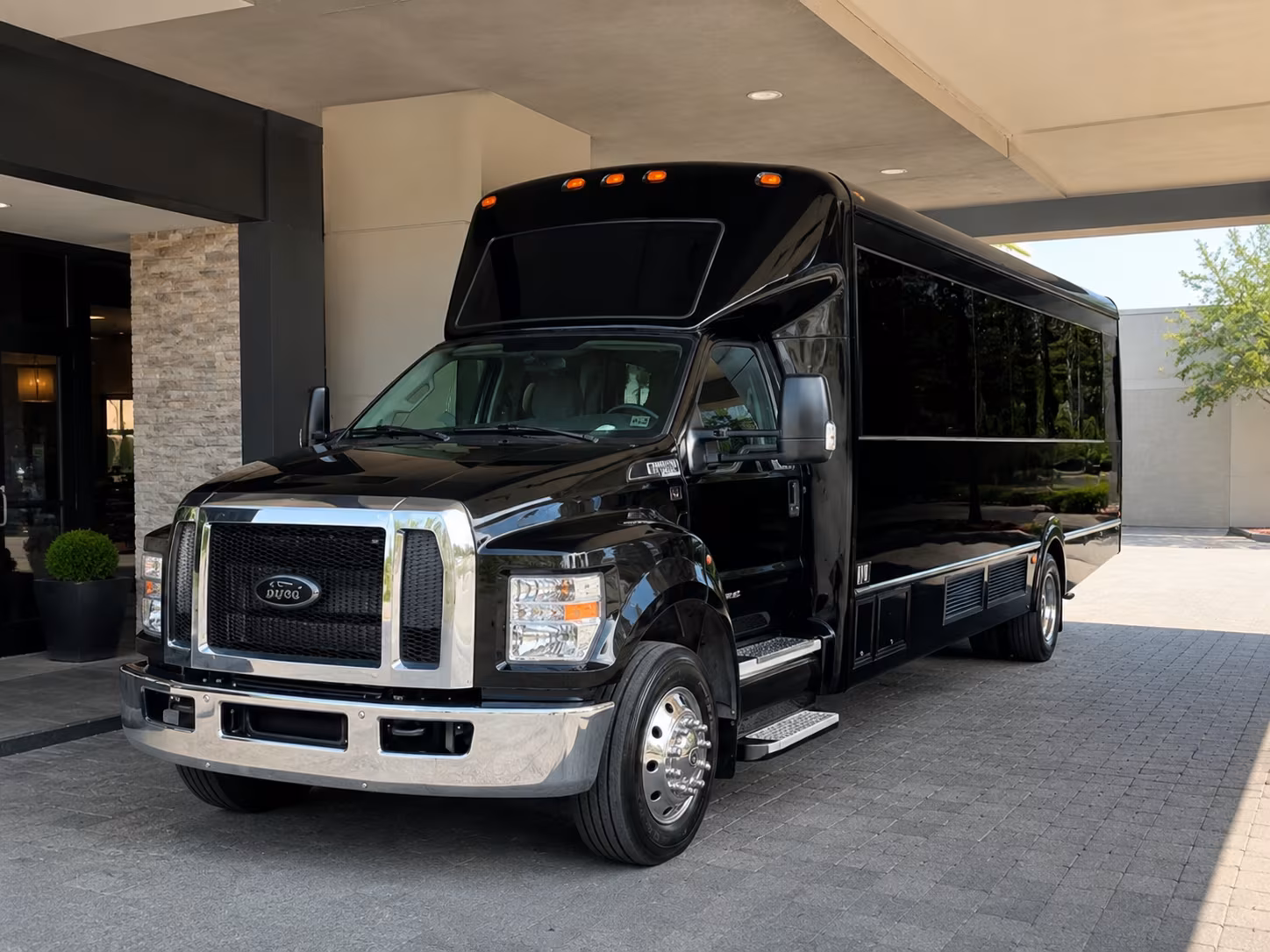 pueblo holiday party bus rental