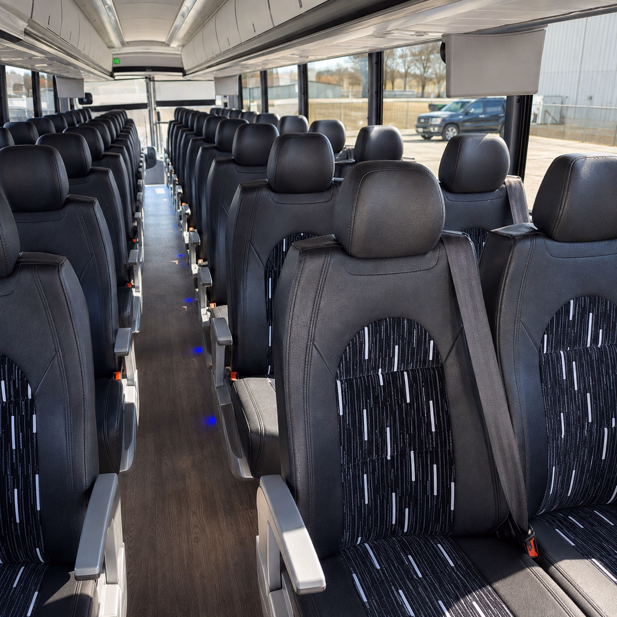 pueblo religious group transportation onboard seating